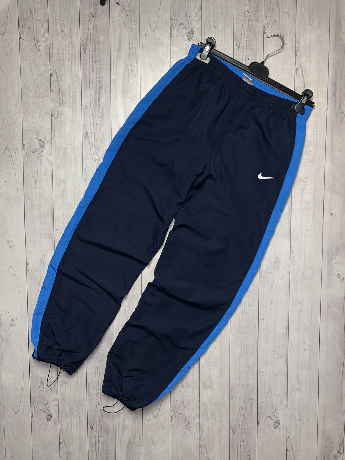 Nike × Vintage Vintage Nike Joggers drill pants Y2K size S Size US 30 / EU 46 - 1 Thumbnail