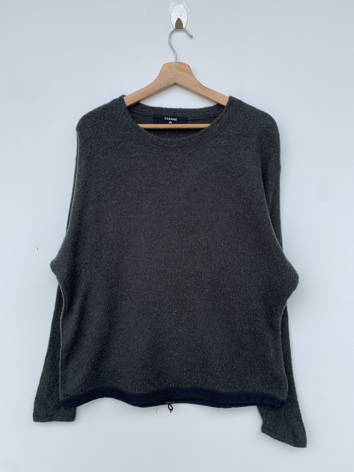 CABANE de ZUCCa Vintage Cabane De Zucca Wool Long Sleeve Size US L / EU 52-54 / 3 - 4 Thumbnail