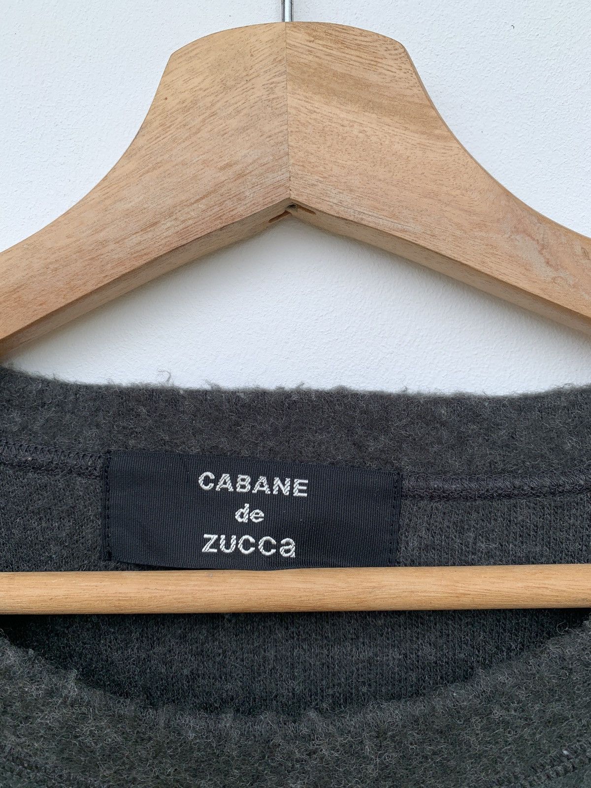 CABANE de ZUCCa Vintage Cabane De Zucca Wool Long Sleeve Size US L / EU 52-54 / 3 - 3 Thumbnail