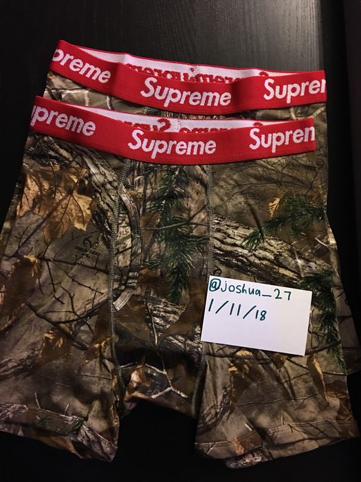 Supreme realtree boxers sale