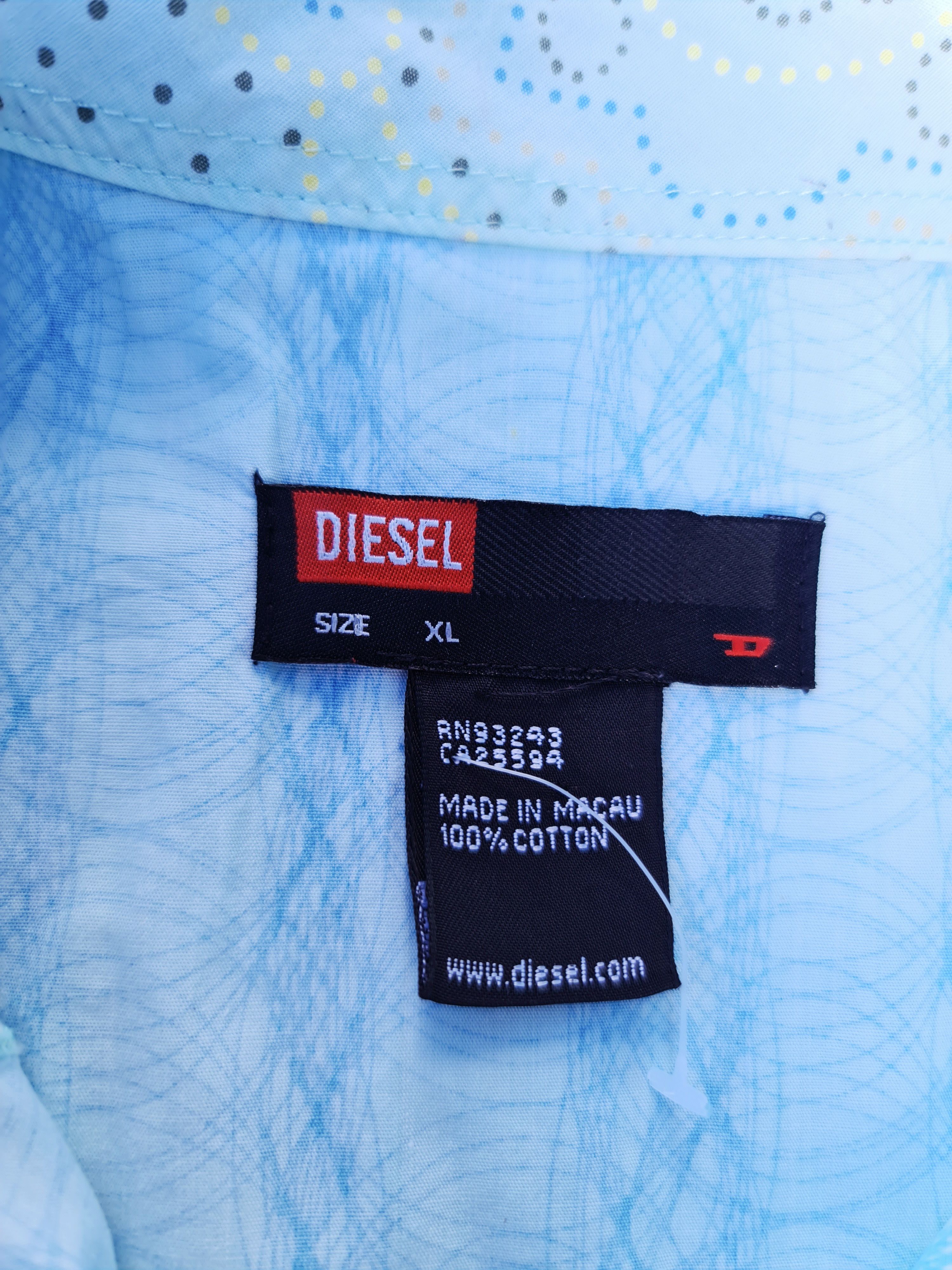 Diesel Diesel Vintage Shirt Short Sleeve Size US L / EU 52-54 / 3 - 7 Thumbnail