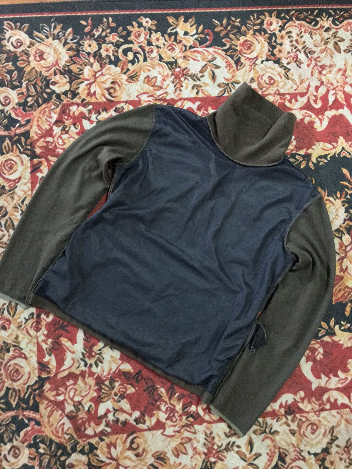 Prada × Vintage Vintage Prada Turtleneck Sweatshirt Size S / US 4 / IT 40 - 5 Thumbnail