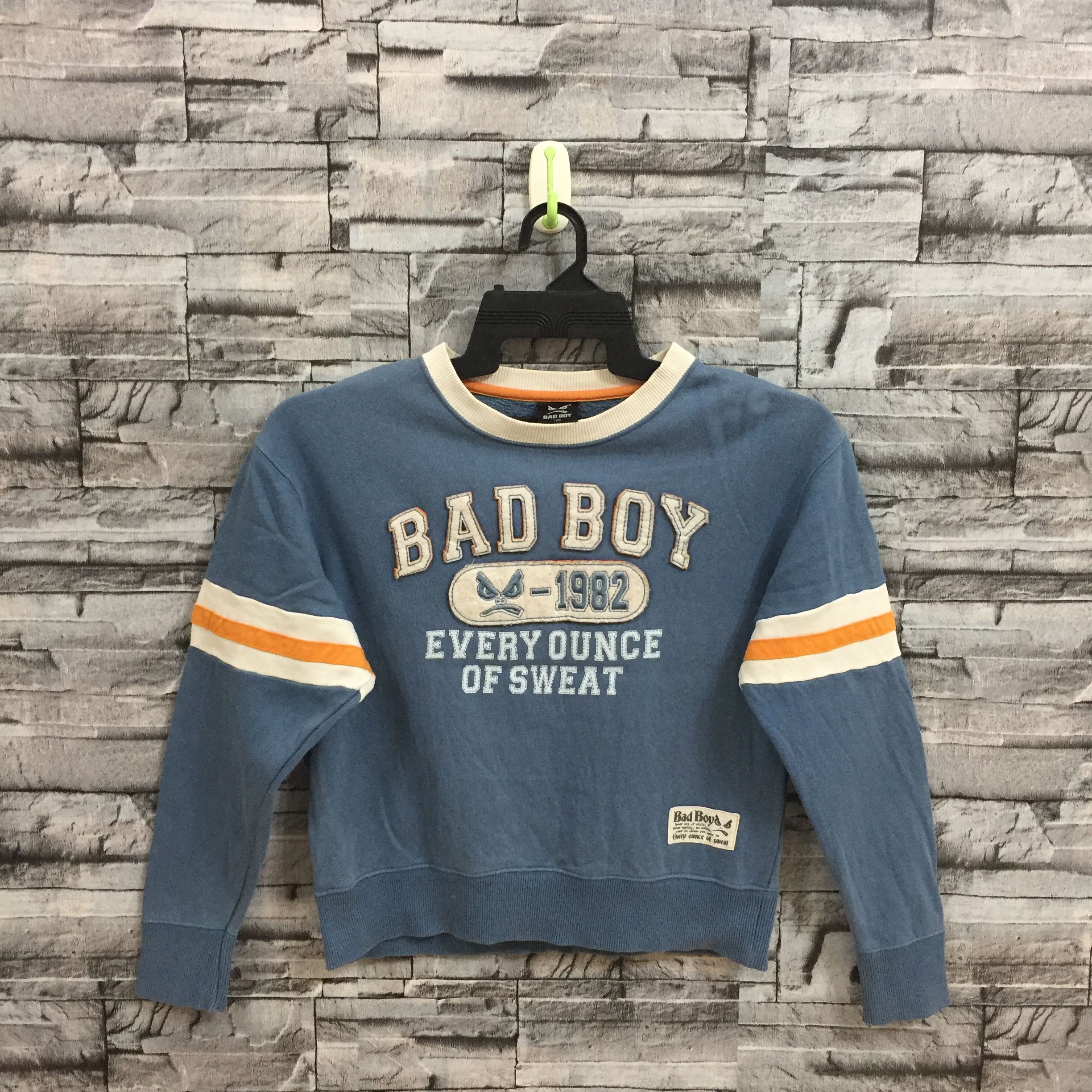 Vintage Vintage BAD BOY sweatshirt embroidered Hip hop size 140 kid Size US XS / EU 42 / 0 - 1 Thumbnail