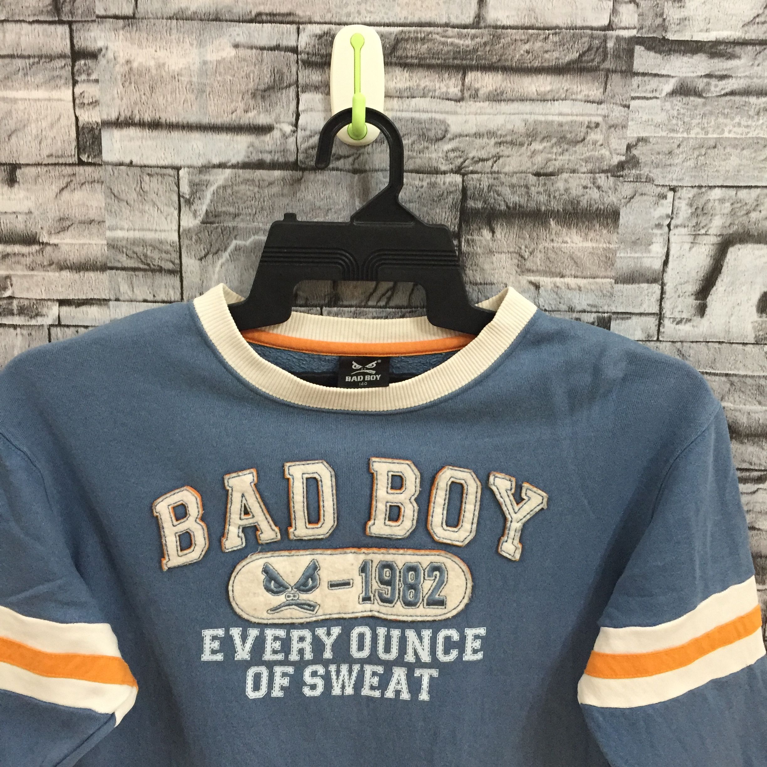 Vintage Vintage BAD BOY sweatshirt embroidered Hip hop size 140 kid Size US XS / EU 42 / 0 - 2 Thumbnail