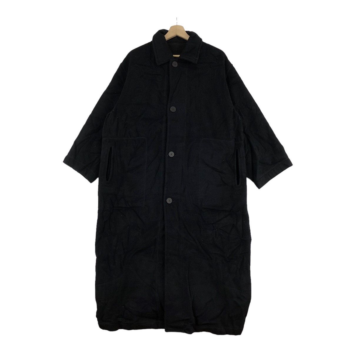 image of Avant Garde x Vintage Jurgen Lehl Over Coats Winter Jacket in Black (Size Medium)