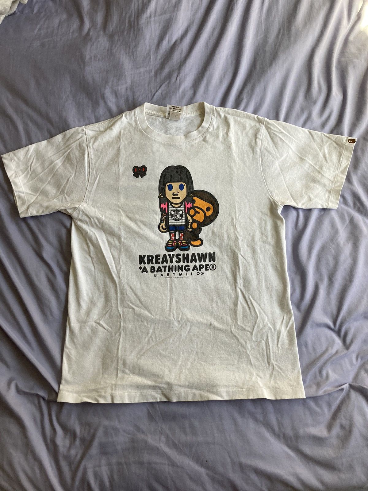 Bape Bape baby milo kreayshawn t shirt | Grailed