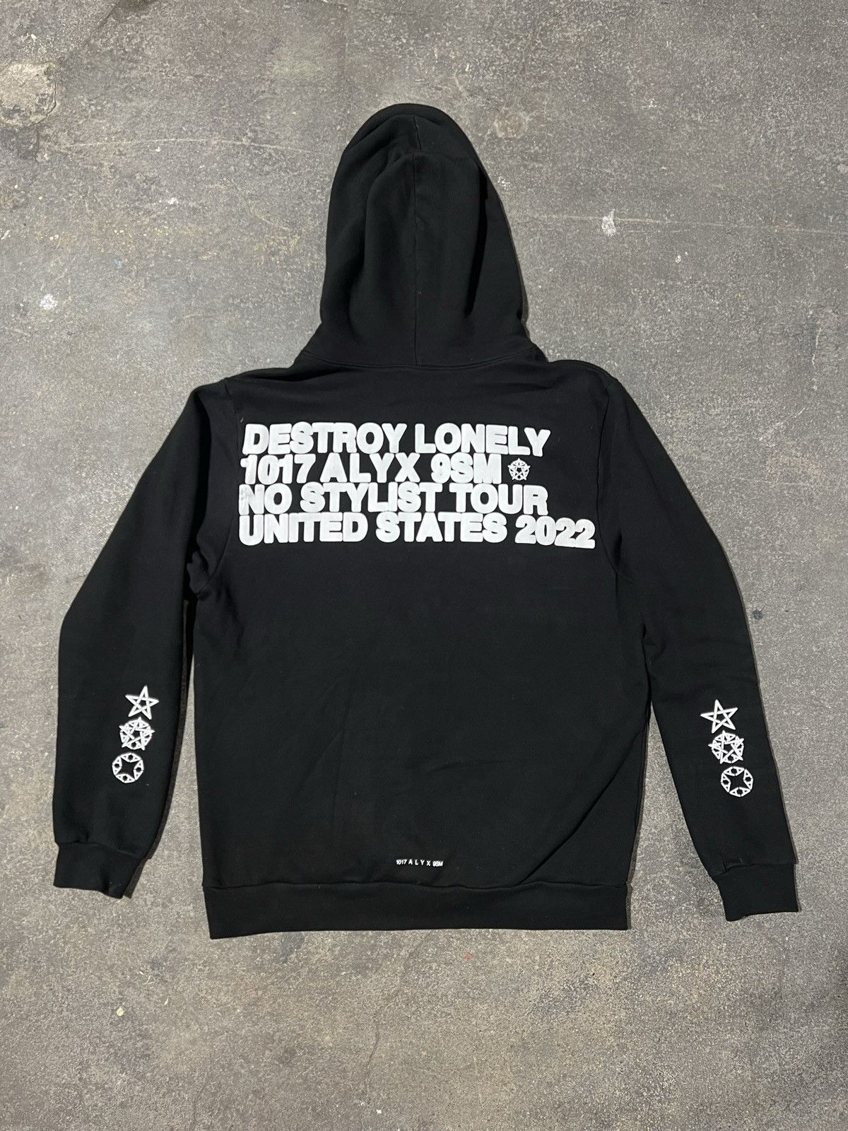 Alyx Destroy Lonely ALYX No Stylist Tour Hoodie | Grailed