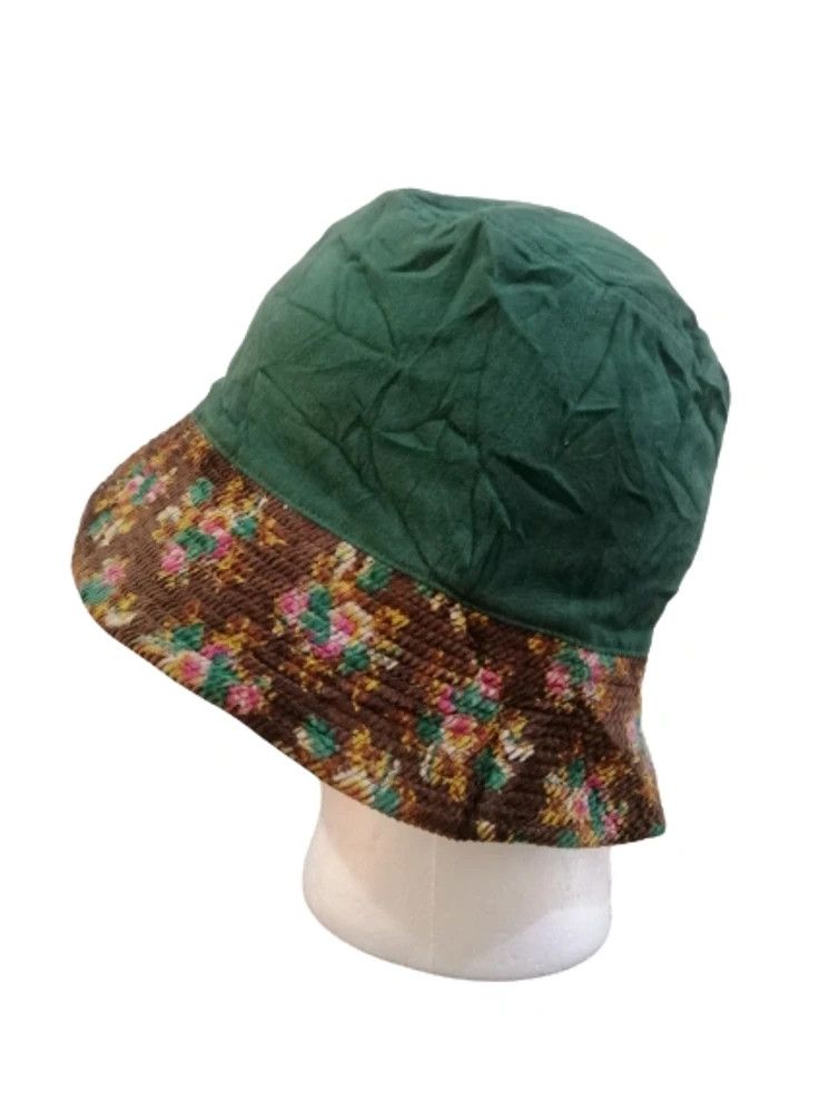 Kenzo Kenzo Corduroy Floral Two Side Hat Size ONE SIZE - 6 Thumbnail