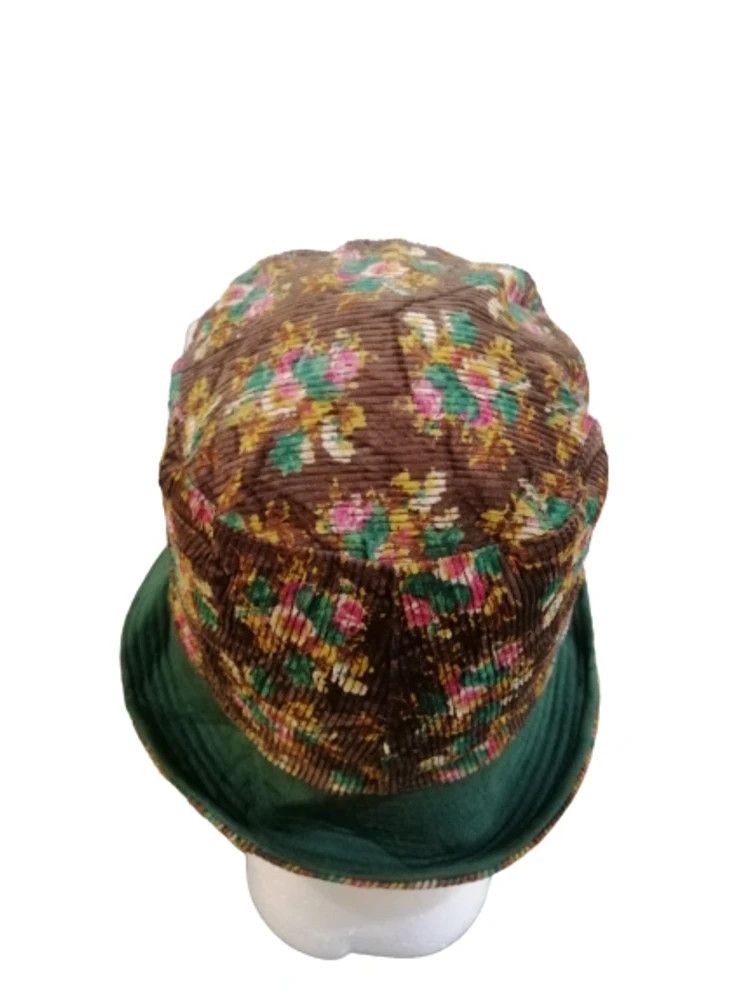 Kenzo Kenzo Corduroy Floral Two Side Hat Size ONE SIZE - 4 Thumbnail