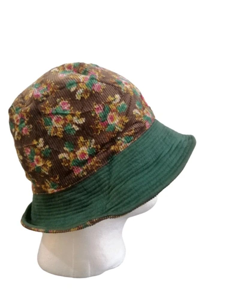 Kenzo Kenzo Corduroy Floral Two Side Hat Size ONE SIZE - 2 Thumbnail
