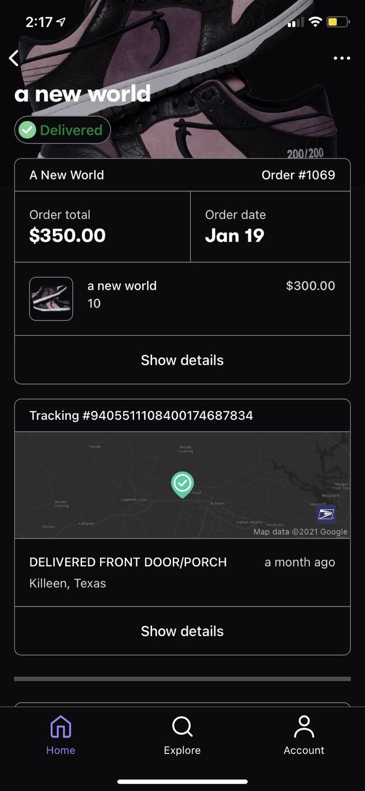 Other Broken Wrld A New World Ben Kickz Limited Edition Dunks Size US 10 / EU 43 - 13 Thumbnail