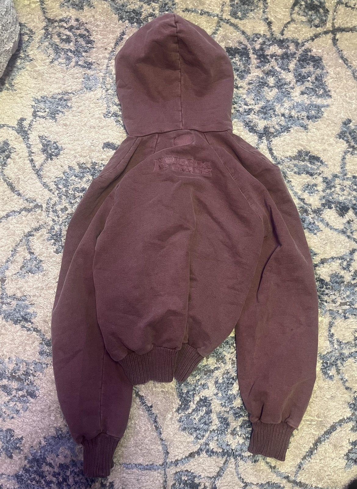 House of Errors HOUSE OF ERRORS WINE RED HOODIE Size US L / EU 52-54 / 3 - 4 Thumbnail