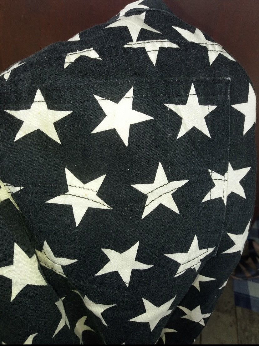 Hysteric Glamour RARE LOVE HYSTERIC GLAMOUR PANTS FULL PRINT STAR Size US 27 - 4 Thumbnail
