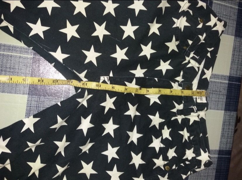 Hysteric Glamour RARE LOVE HYSTERIC GLAMOUR PANTS FULL PRINT STAR Size US 27 - 12 Thumbnail
