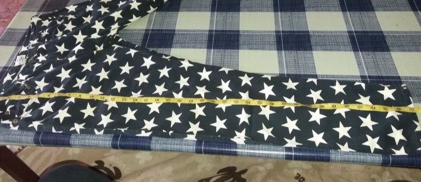 Hysteric Glamour RARE LOVE HYSTERIC GLAMOUR PANTS FULL PRINT STAR Size US 27 - 9 Thumbnail
