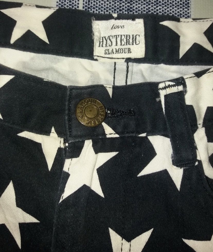 Hysteric Glamour RARE LOVE HYSTERIC GLAMOUR PANTS FULL PRINT STAR Size US 27 - 15 Thumbnail