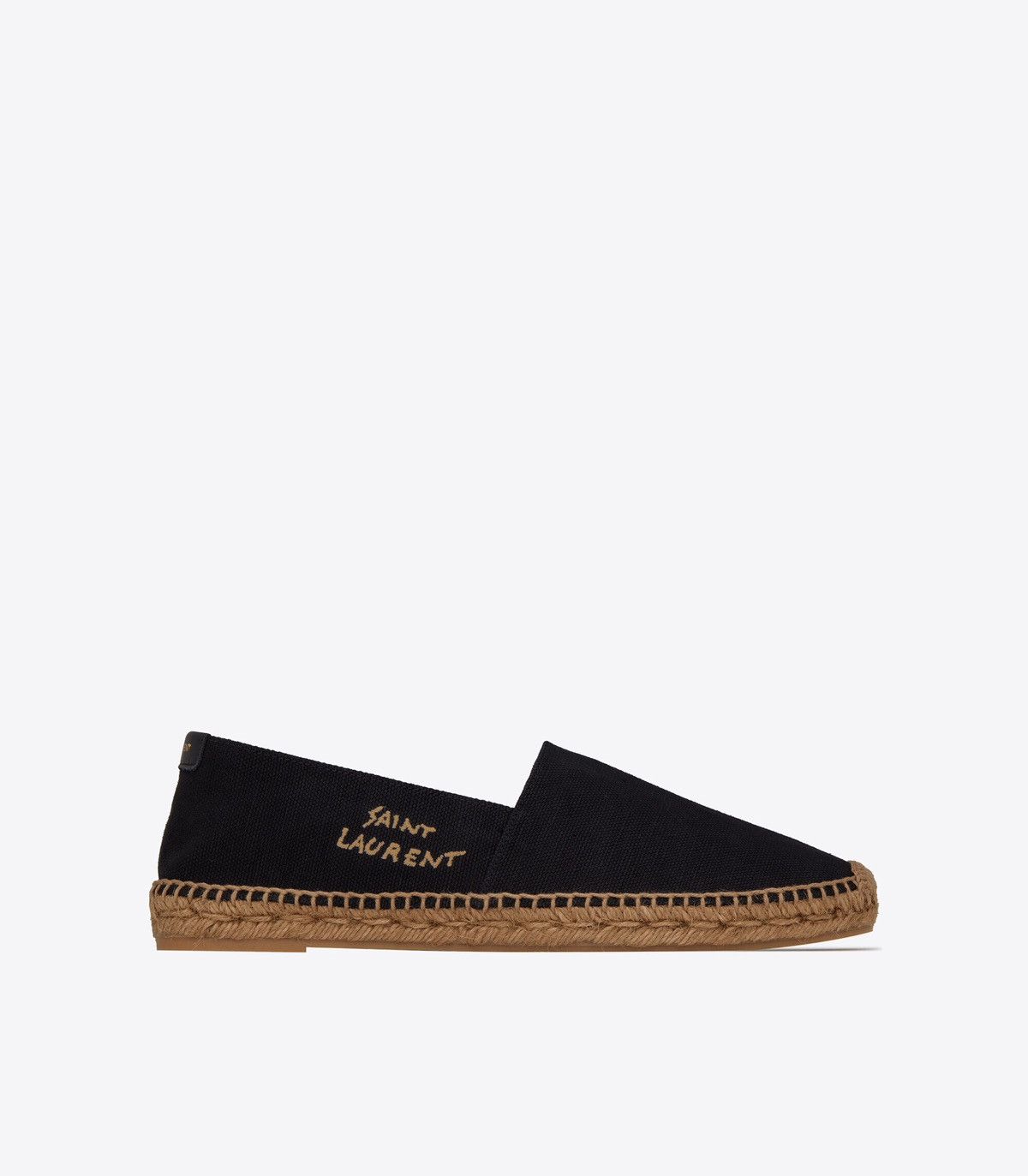Saint Laurent YSL Logo Canvas Espadrilles