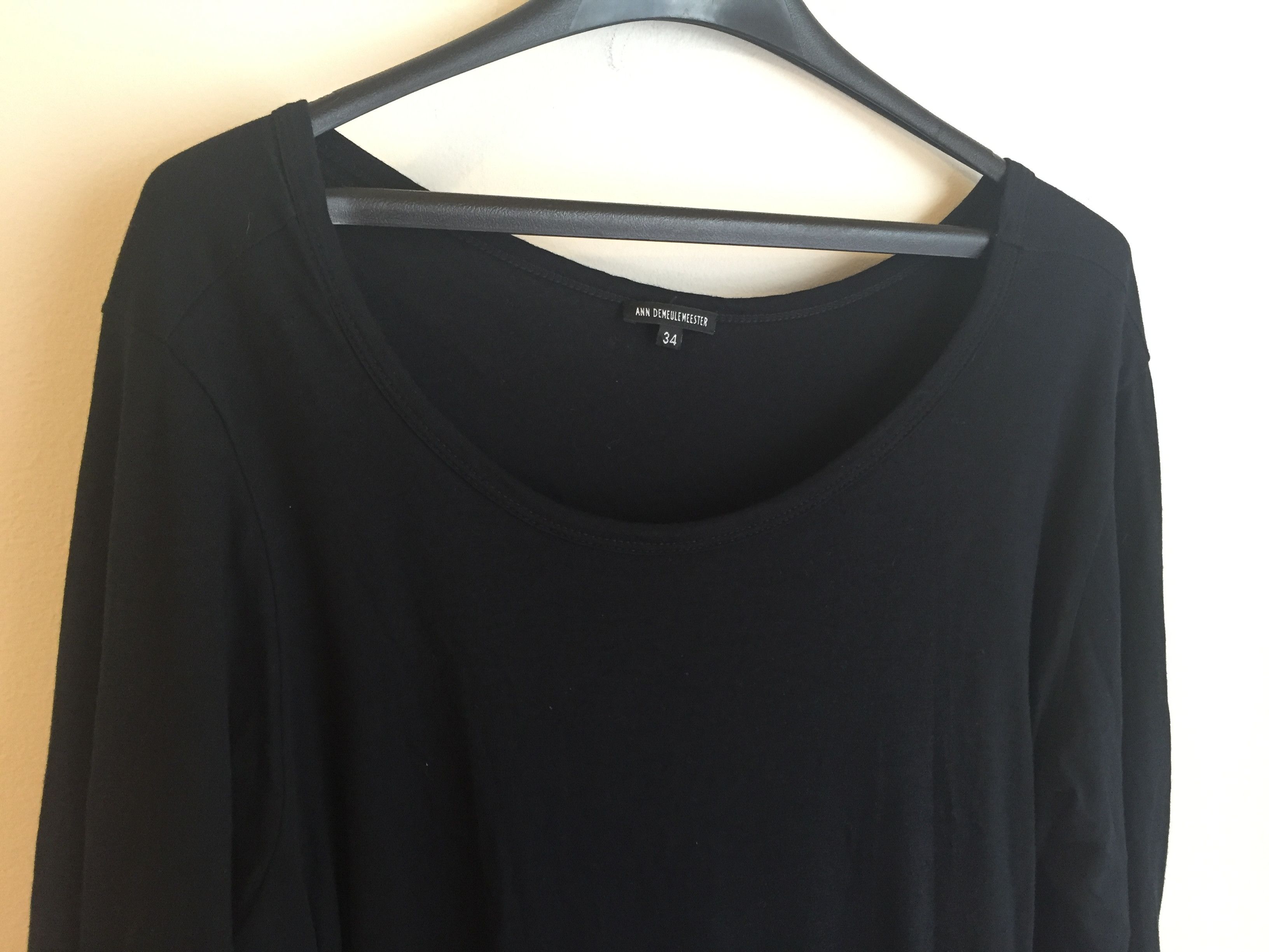 Ann Demeulemeester Drawstring-Adjustable Double Layer Cotton Longsleeve Size US S / EU 44-46 / 1 - 10 Thumbnail