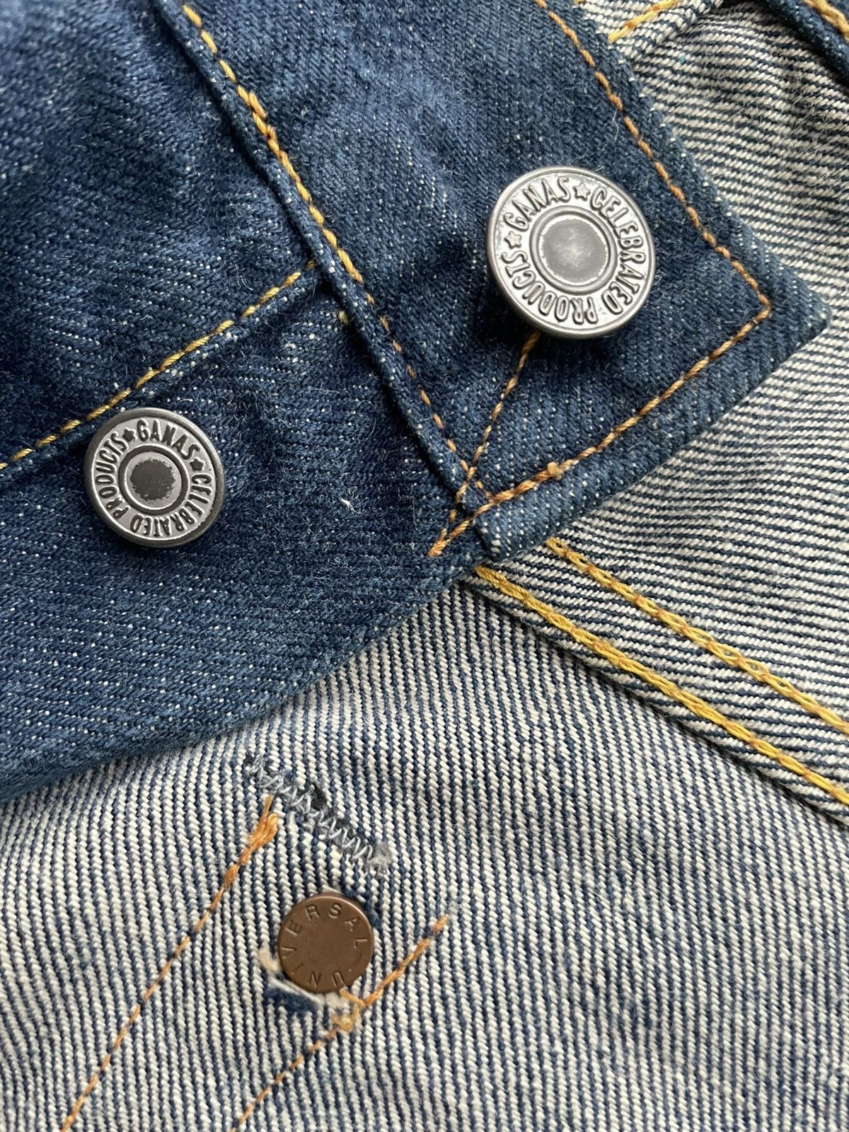 Japanese Brand × Vintage Vintage Ganas Selvedge Denim Size US 29 - 19 Thumbnail