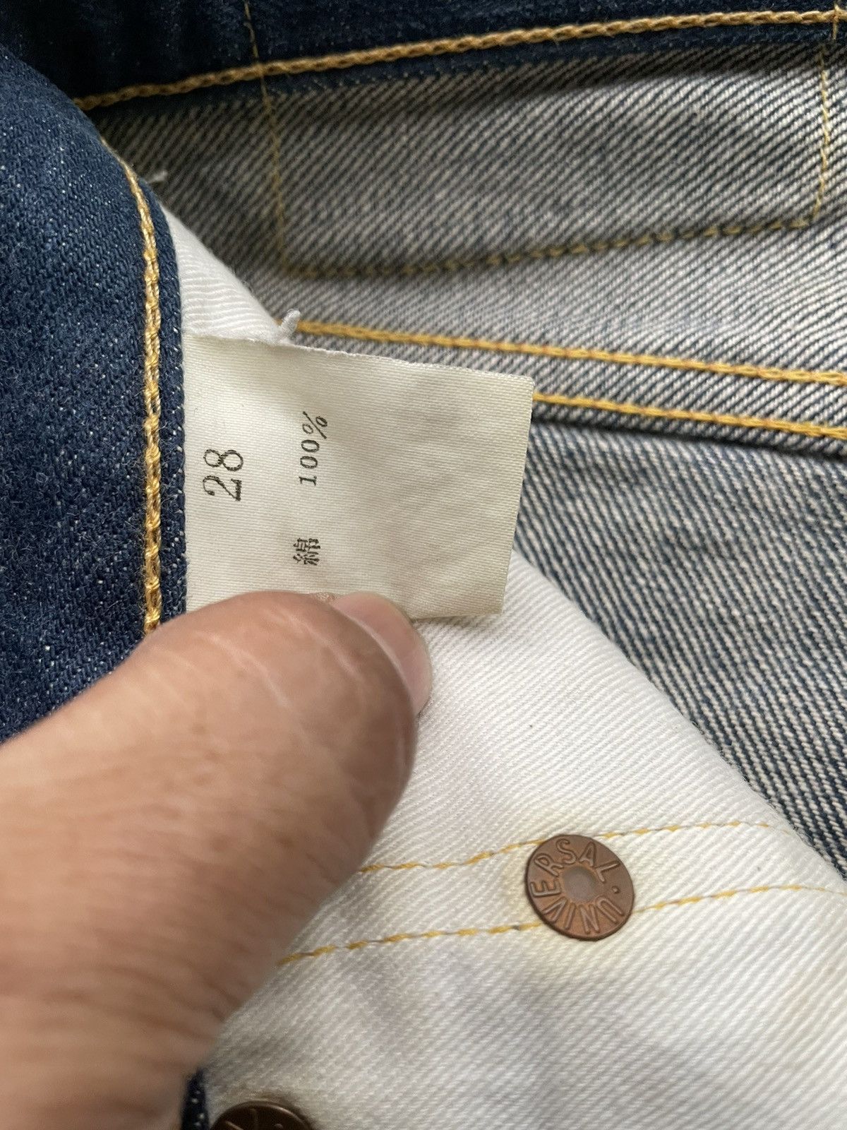 Japanese Brand × Vintage Vintage Ganas Selvedge Denim Size US 29 - 14 Thumbnail