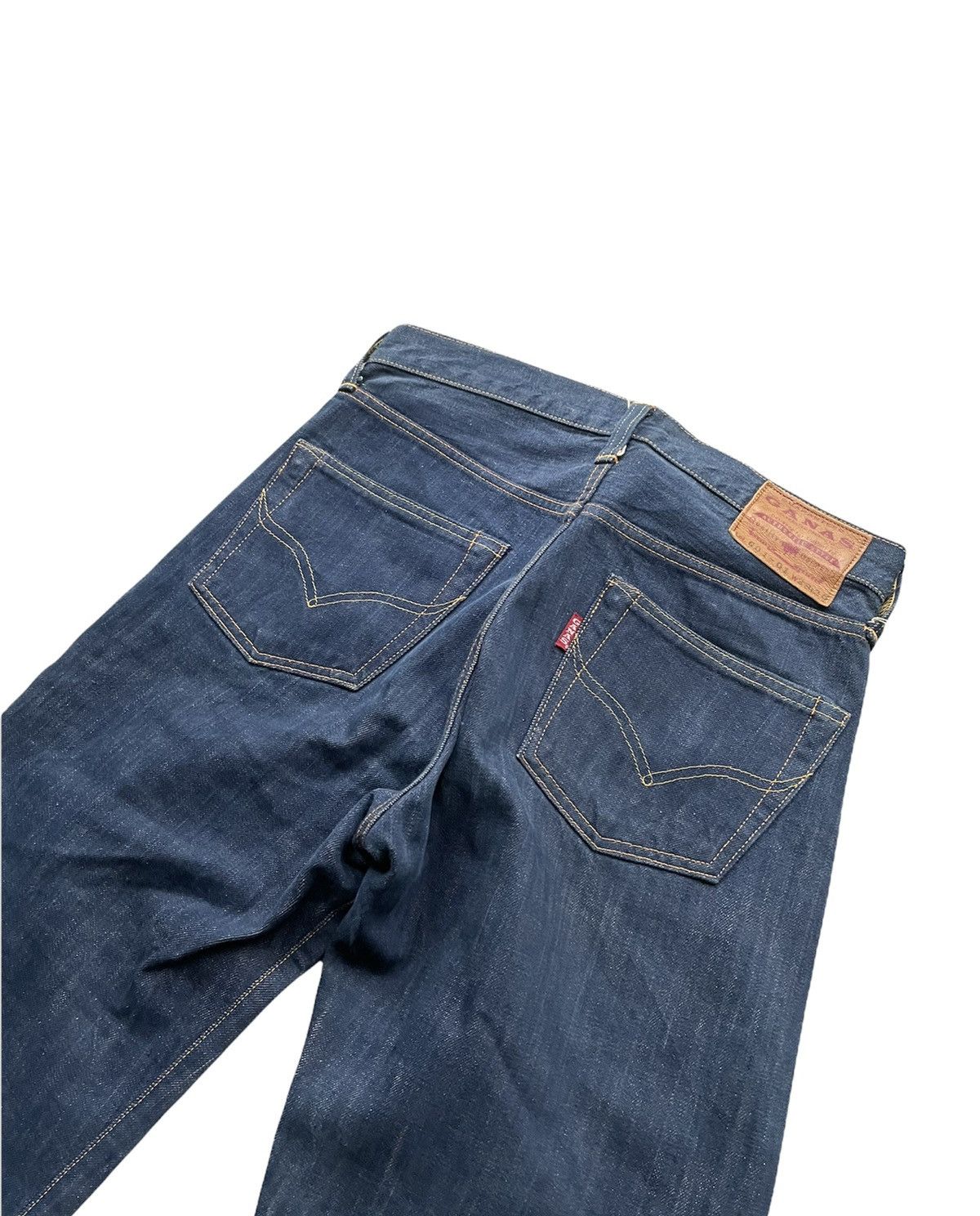Japanese Brand × Vintage Vintage Ganas Selvedge Denim Size US 29 - 7 Thumbnail