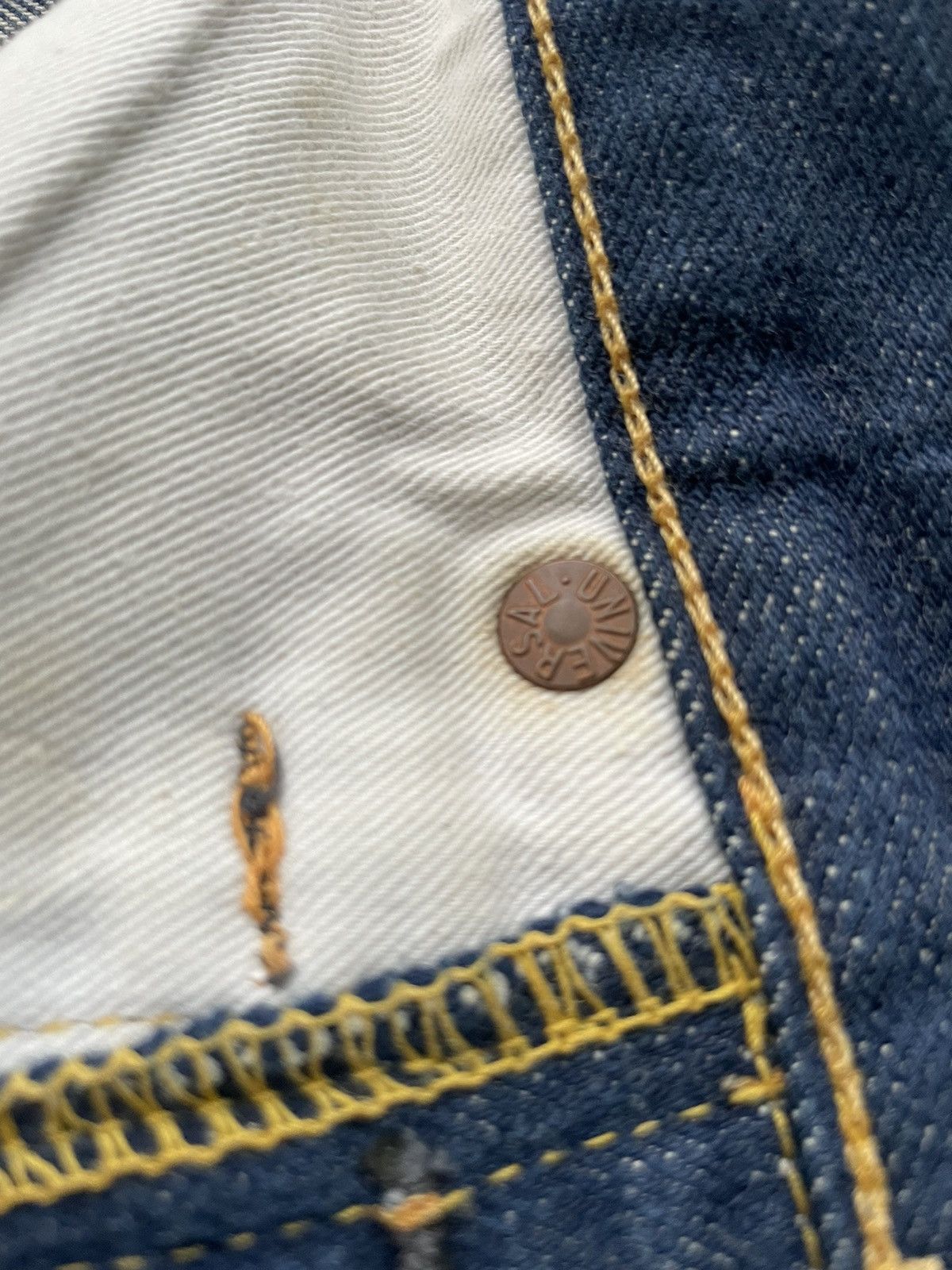Japanese Brand × Vintage Vintage Ganas Selvedge Denim Size US 29 - 17 Thumbnail