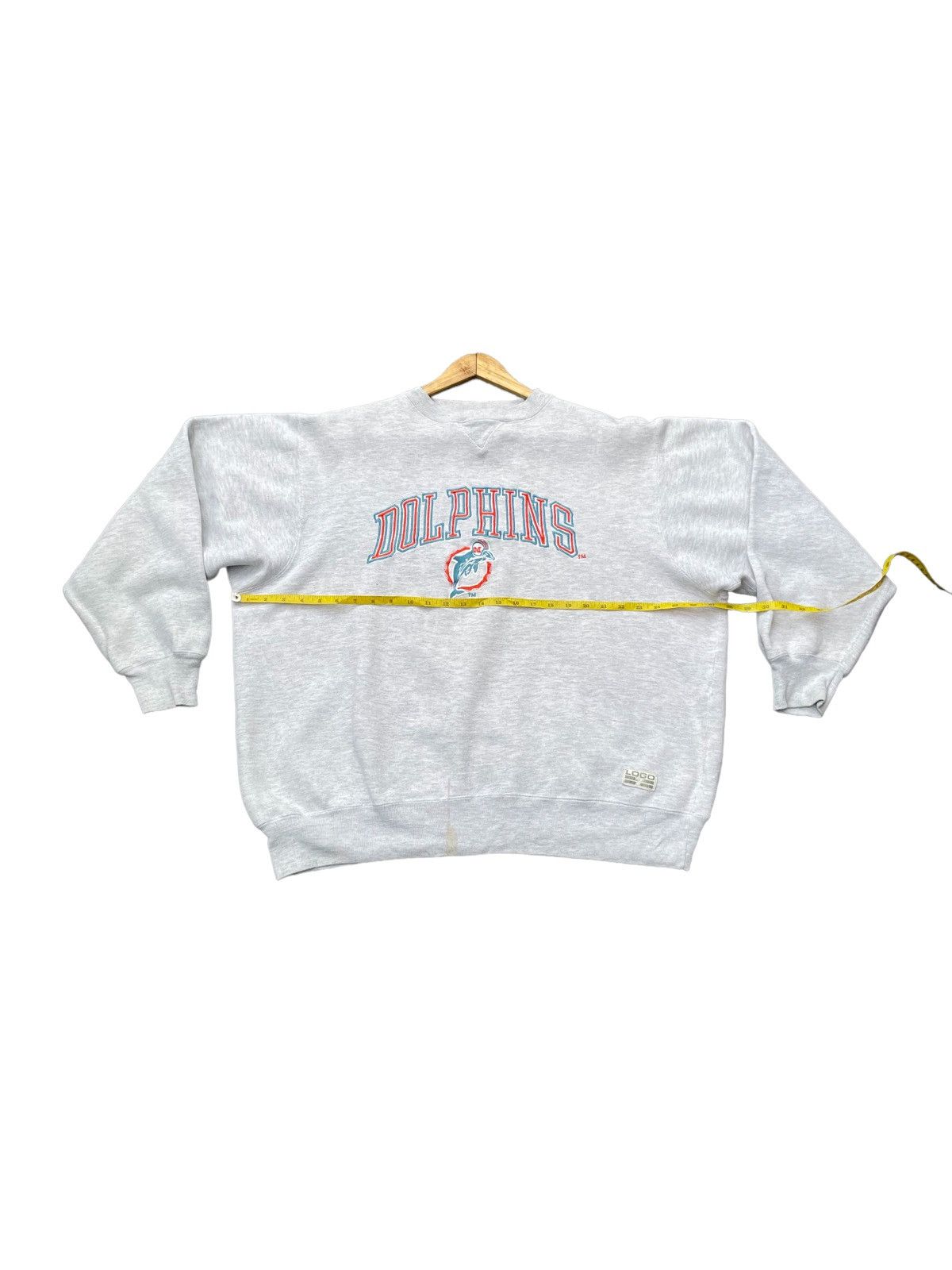NFL Vintage Miami Dolphins Logo 7 Crewneck Size US XXL / EU 58 / 5 - 2 Thumbnail