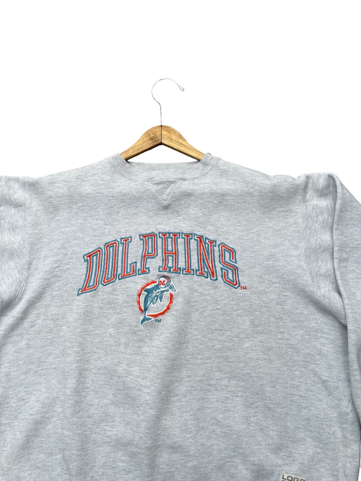 NFL Vintage Miami Dolphins Logo 7 Crewneck Size US XXL / EU 58 / 5 - 5 Thumbnail