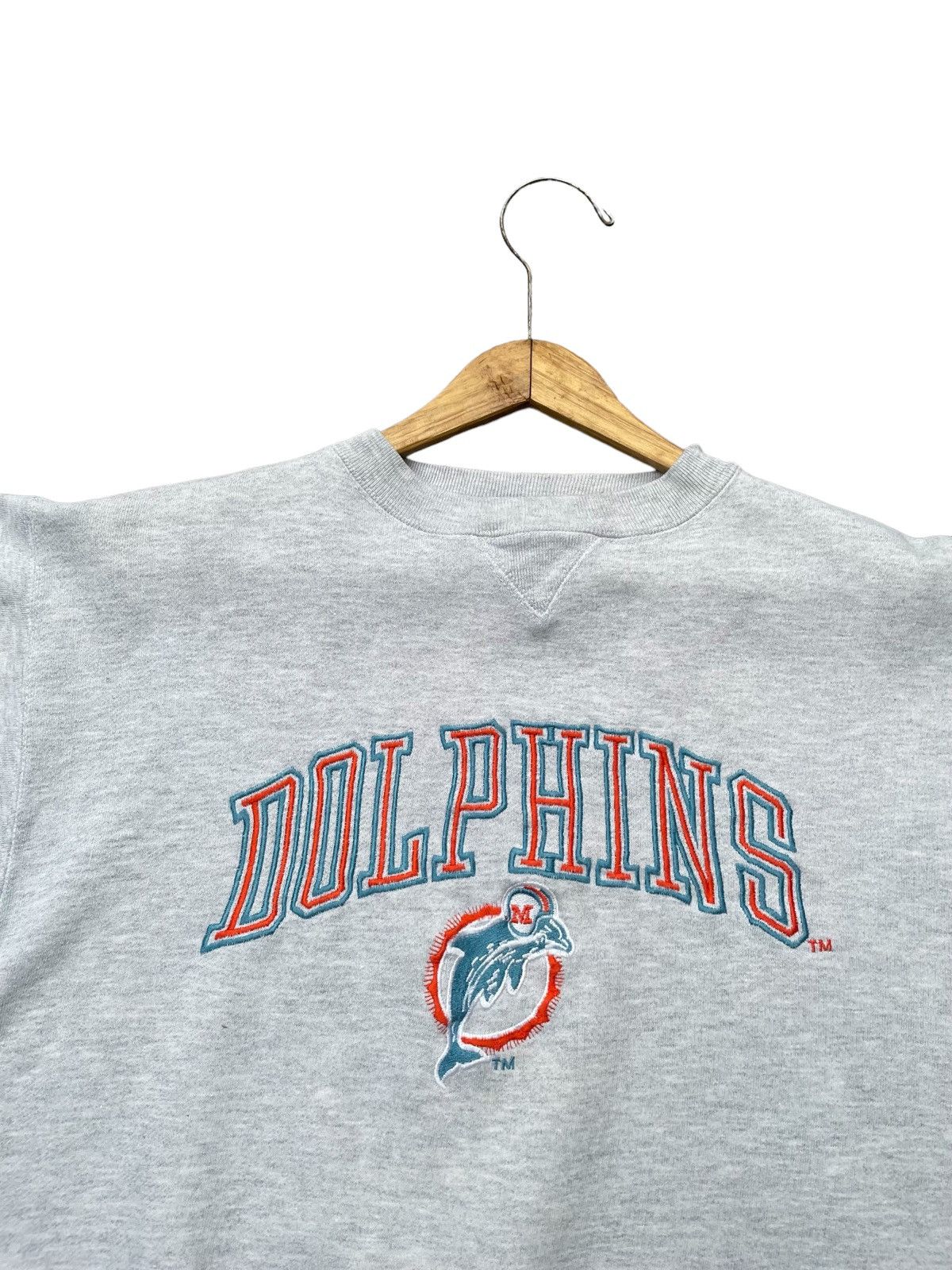 NFL Vintage Miami Dolphins Logo 7 Crewneck Size US XXL / EU 58 / 5 - 6 Thumbnail