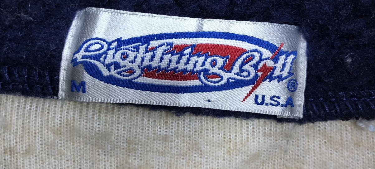 Lightning Bolt Vintage Lightning Bolt Deep Pile Fleece Half Zipper Jacket Size US M / EU 48-50 / 2 - 11 Thumbnail