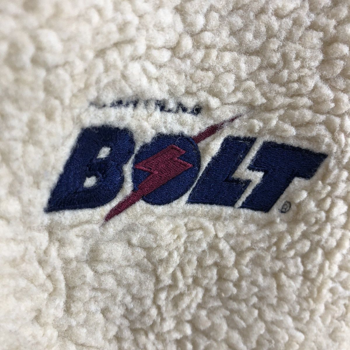 Lightning Bolt Vintage Lightning Bolt Deep Pile Fleece Half Zipper Jacket Size US M / EU 48-50 / 2 - 5 Thumbnail