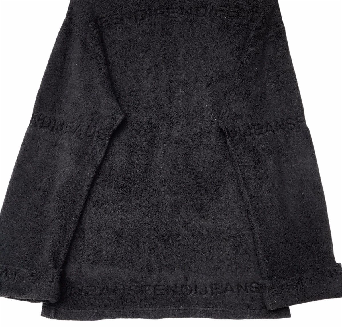 Fendi × Vintage Vintage Fendi Fleece Turtleneck Made In Italy Size US S / EU 44-46 / 1 - 5 Thumbnail