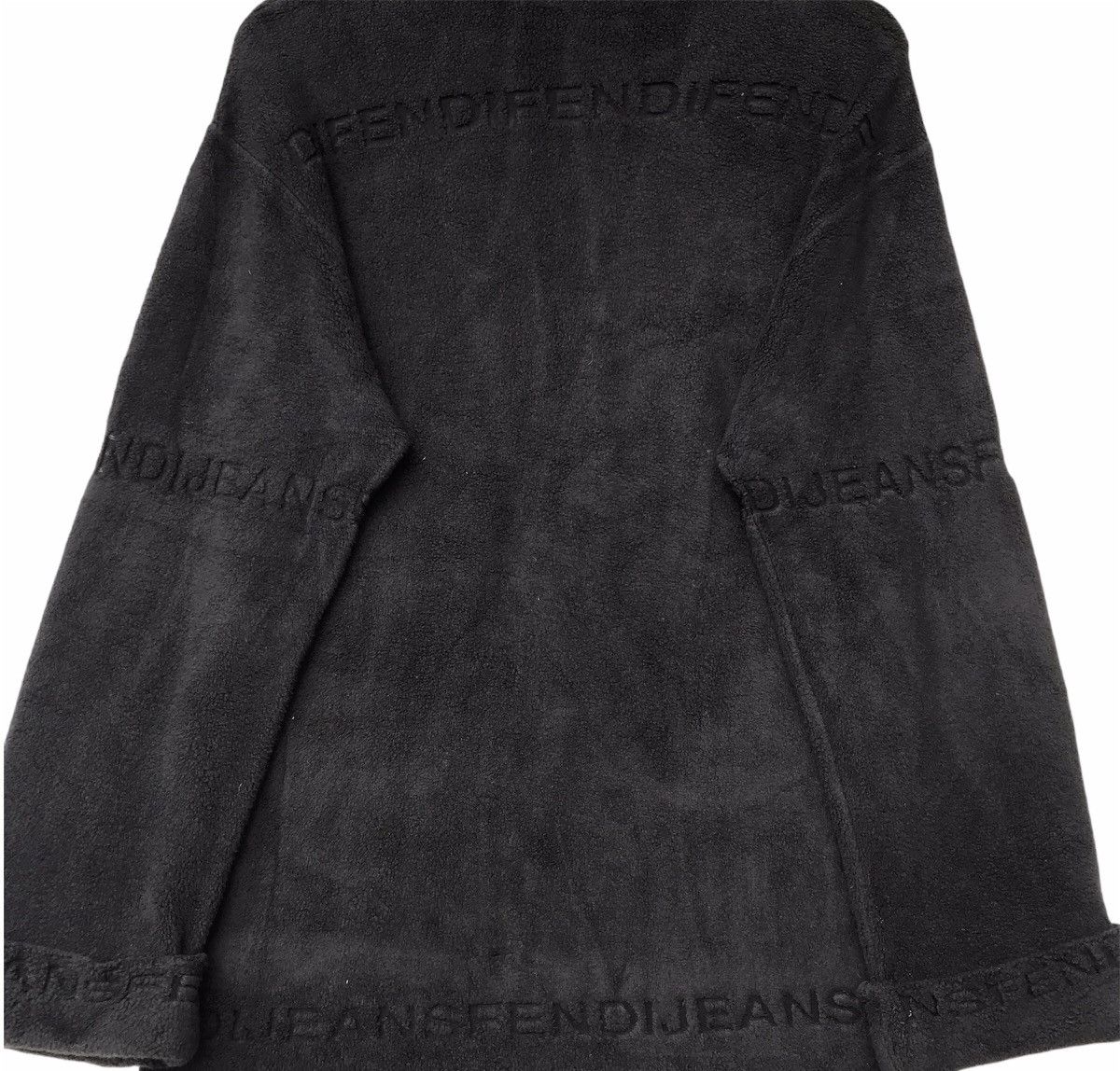 Fendi × Vintage Vintage Fendi Fleece Turtleneck Made In Italy Size US S / EU 44-46 / 1 - 3 Thumbnail