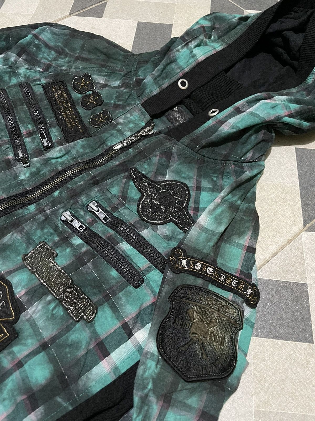 Beauty Beast 💸BINDINGOFFER💸 Armyofnol-tartan japanese Punk Style Size US M / EU 48-50 / 2 - 7 Thumbnail