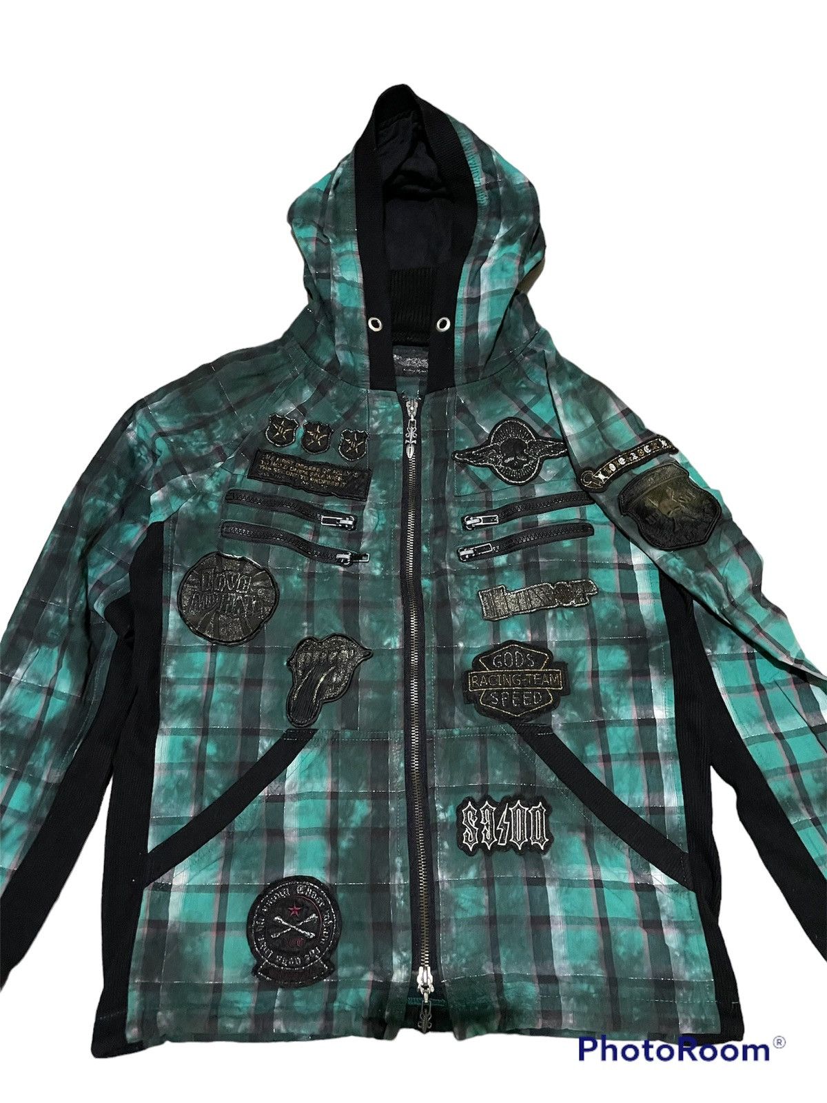 Beauty Beast 💸BINDINGOFFER💸 Armyofnol-tartan japanese Punk Style Size US M / EU 48-50 / 2 - 3 Thumbnail