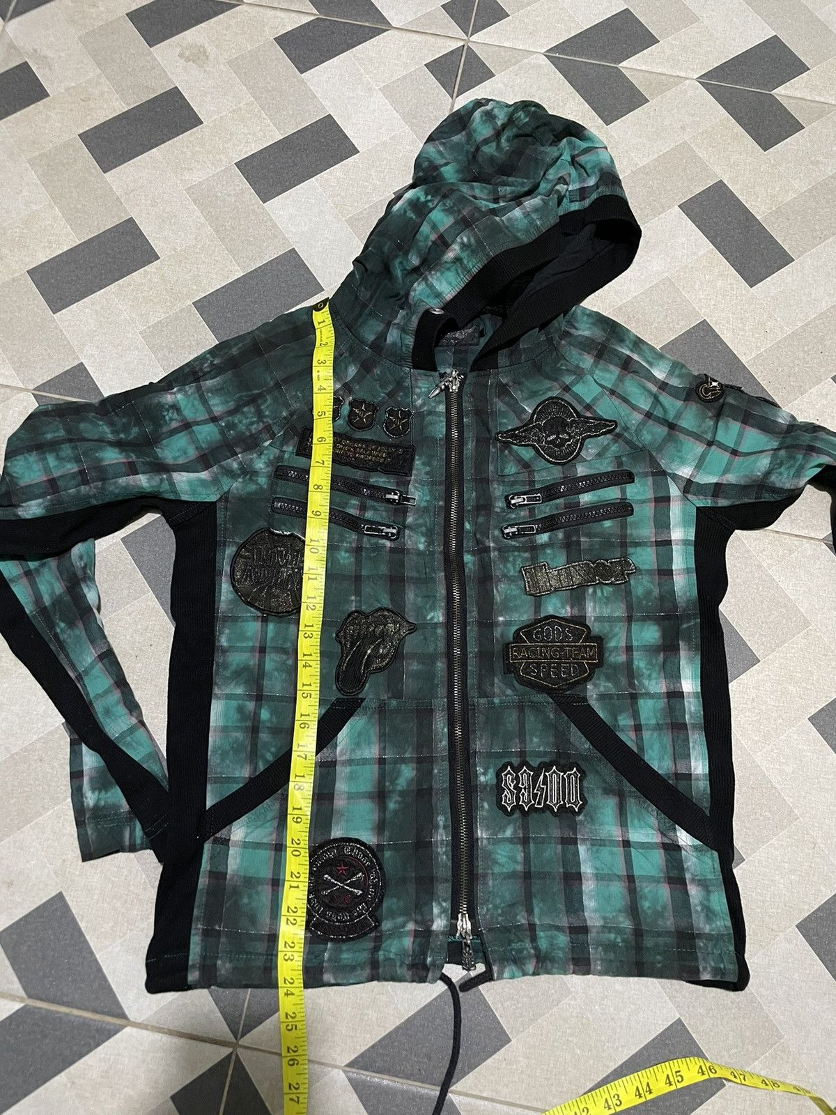 Beauty Beast 💸BINDINGOFFER💸 Armyofnol-tartan japanese Punk Style Size US M / EU 48-50 / 2 - 11 Thumbnail
