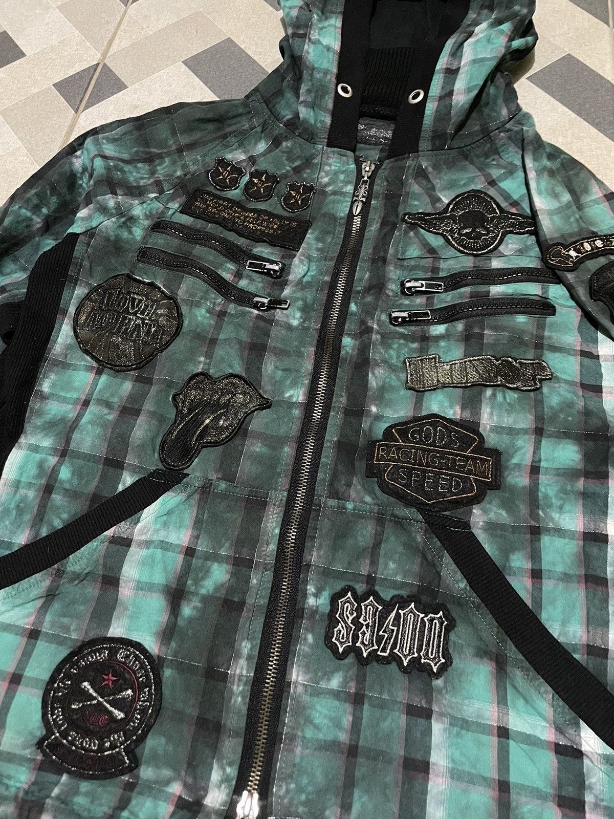 Beauty Beast 💸BINDINGOFFER💸 Armyofnol-tartan japanese Punk Style Size US M / EU 48-50 / 2 - 6 Thumbnail