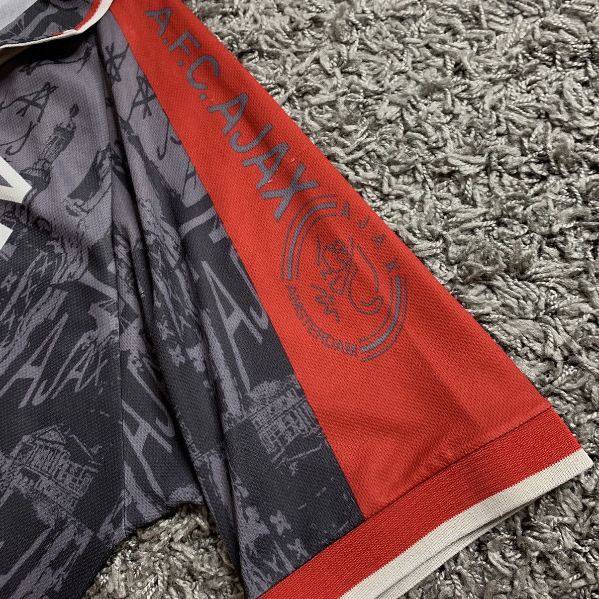 Umbro ABN AMRO UMBRO AJAX Amsterdam Vintage Football 1996 FC Away Size US XL / EU 56 / 4 - 11 Thumbnail
