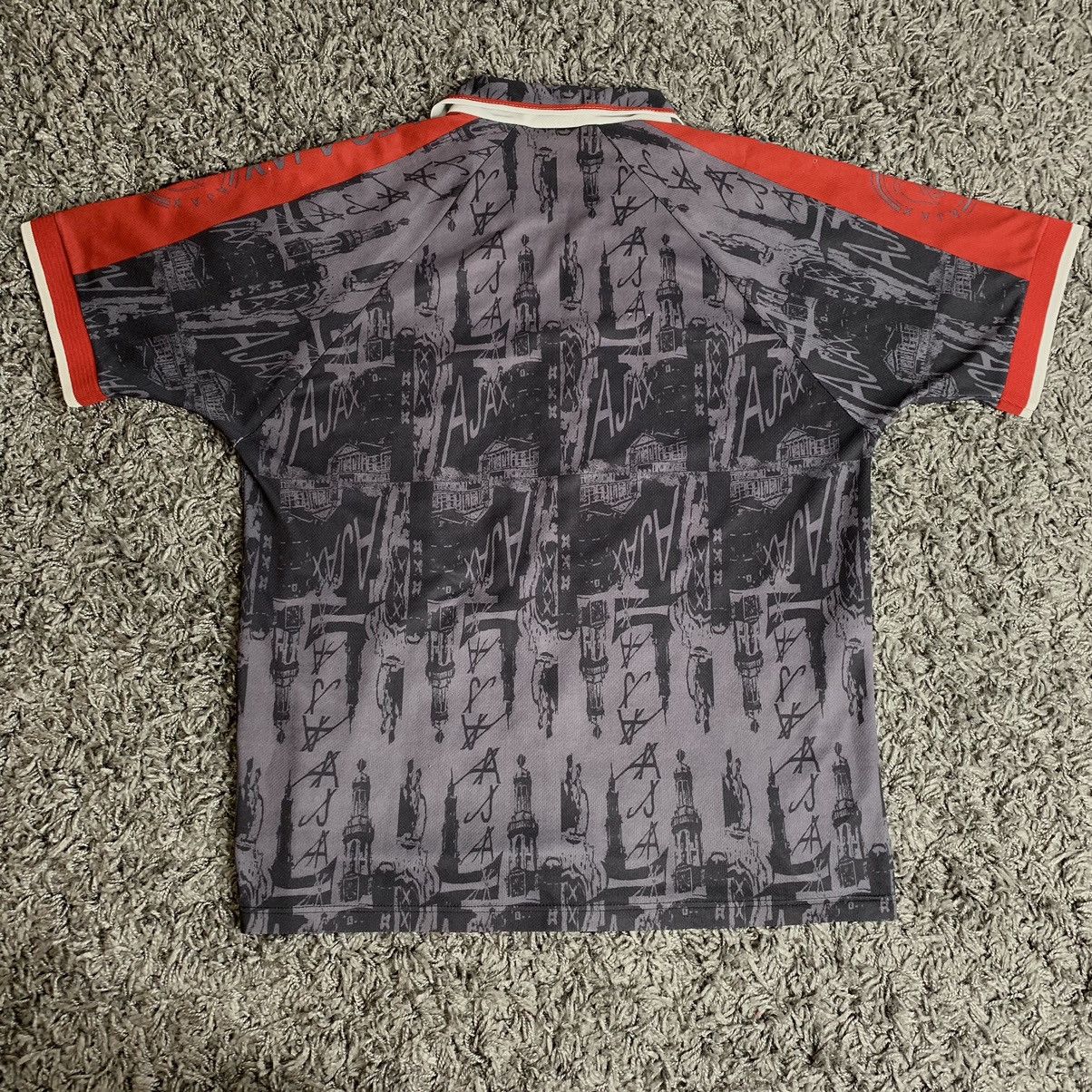 Umbro ABN AMRO UMBRO AJAX Amsterdam Vintage Football 1996 FC Away Size US XL / EU 56 / 4 - 13 Thumbnail