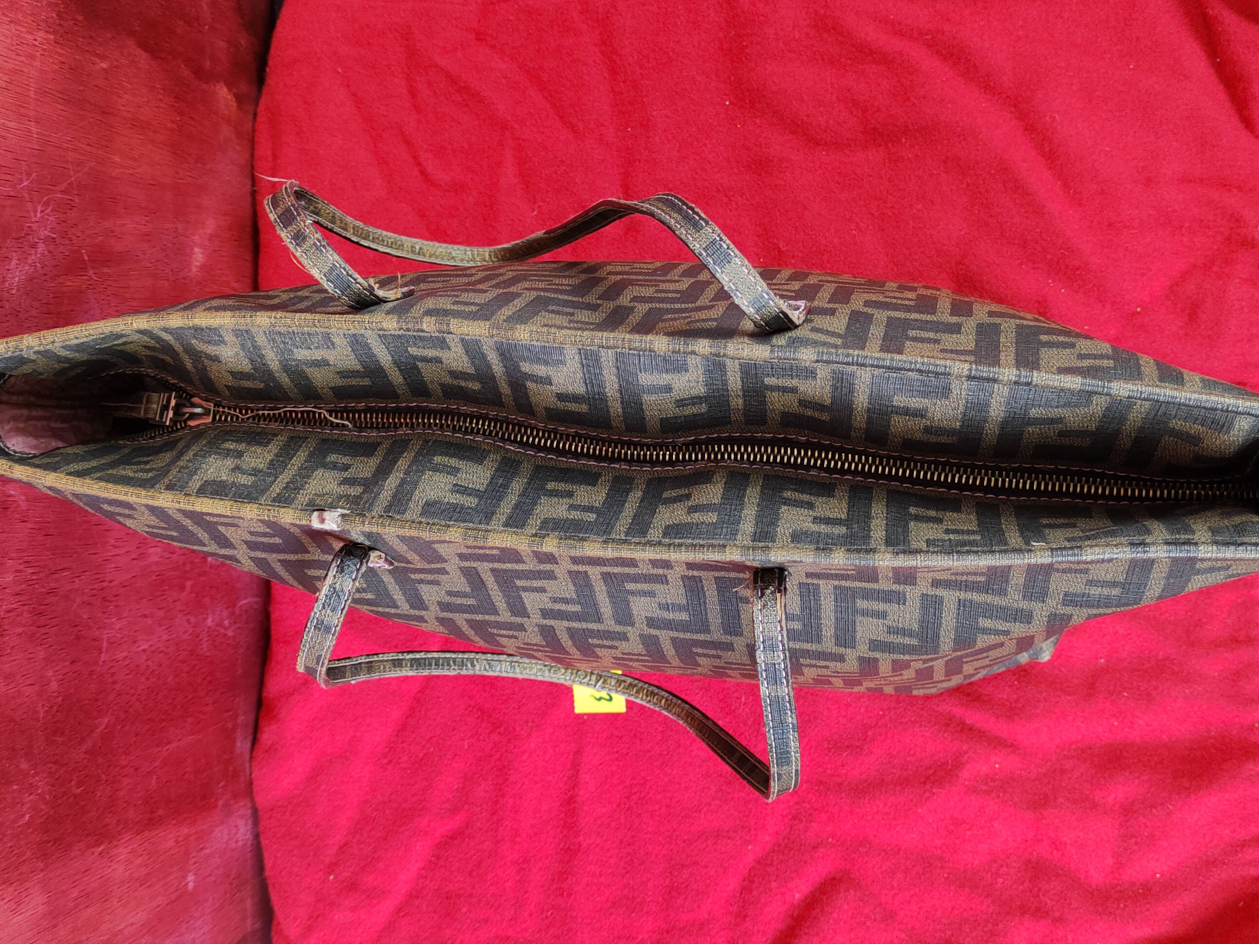 Fendi Fendi monogram Tote shoulder Bag #SB002DLAL Size ONE SIZE - 17 Thumbnail