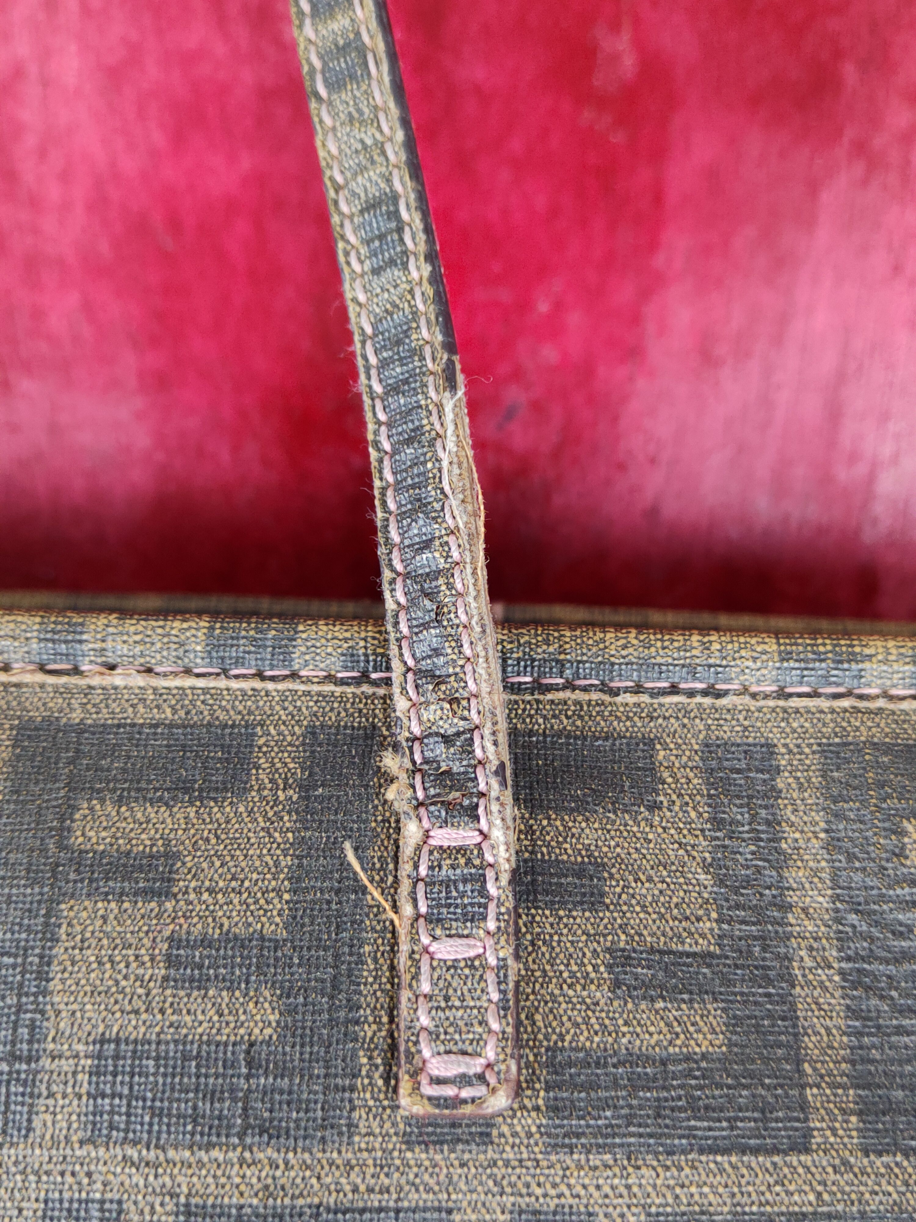 Fendi Fendi monogram Tote shoulder Bag #SB002DLAL Size ONE SIZE - 7 Thumbnail