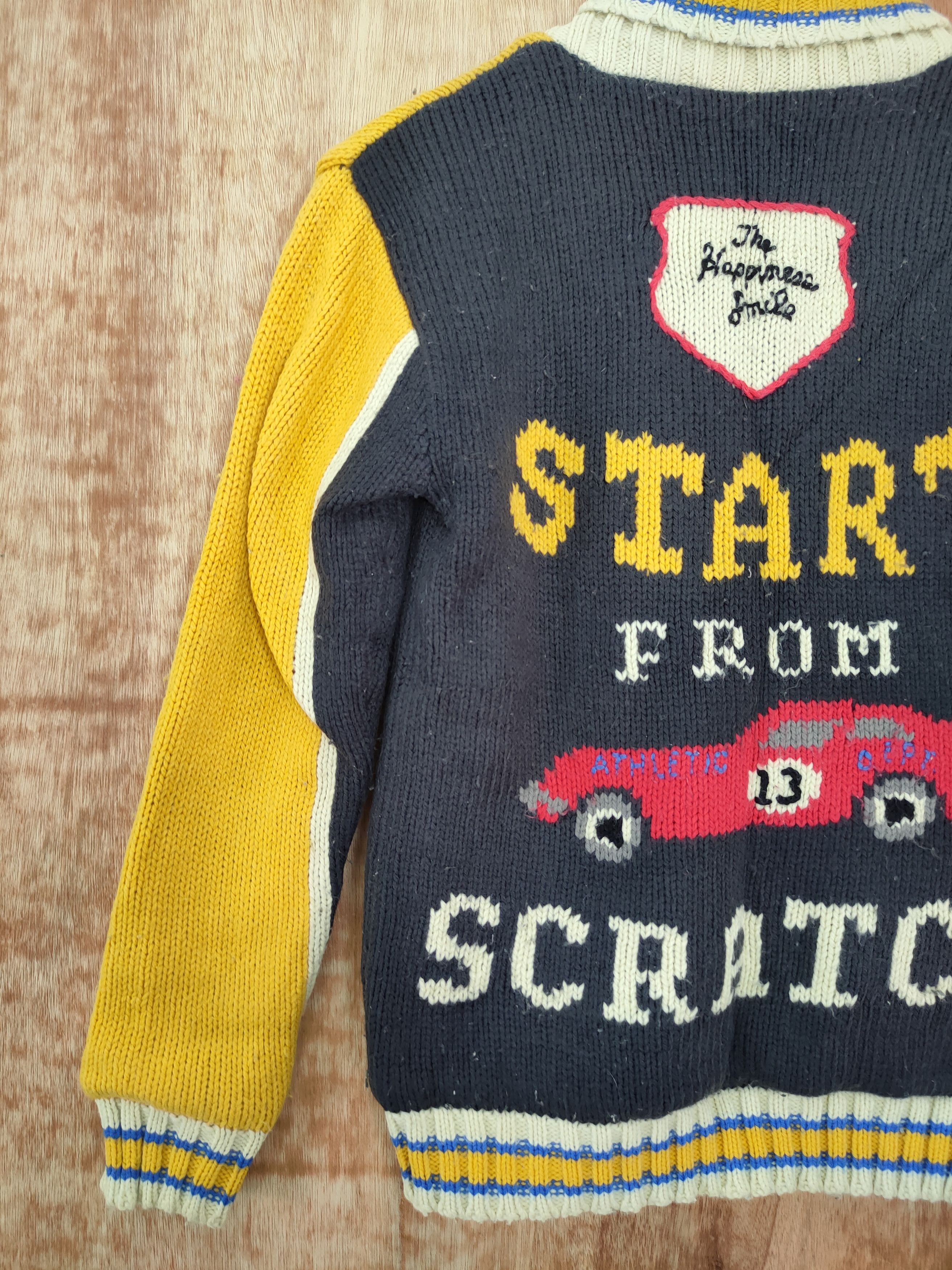 Vintage DL MPS race car start from scratch knitwear kids #830DLAL Size S / US 4 / IT 40 - 2 Thumbnail