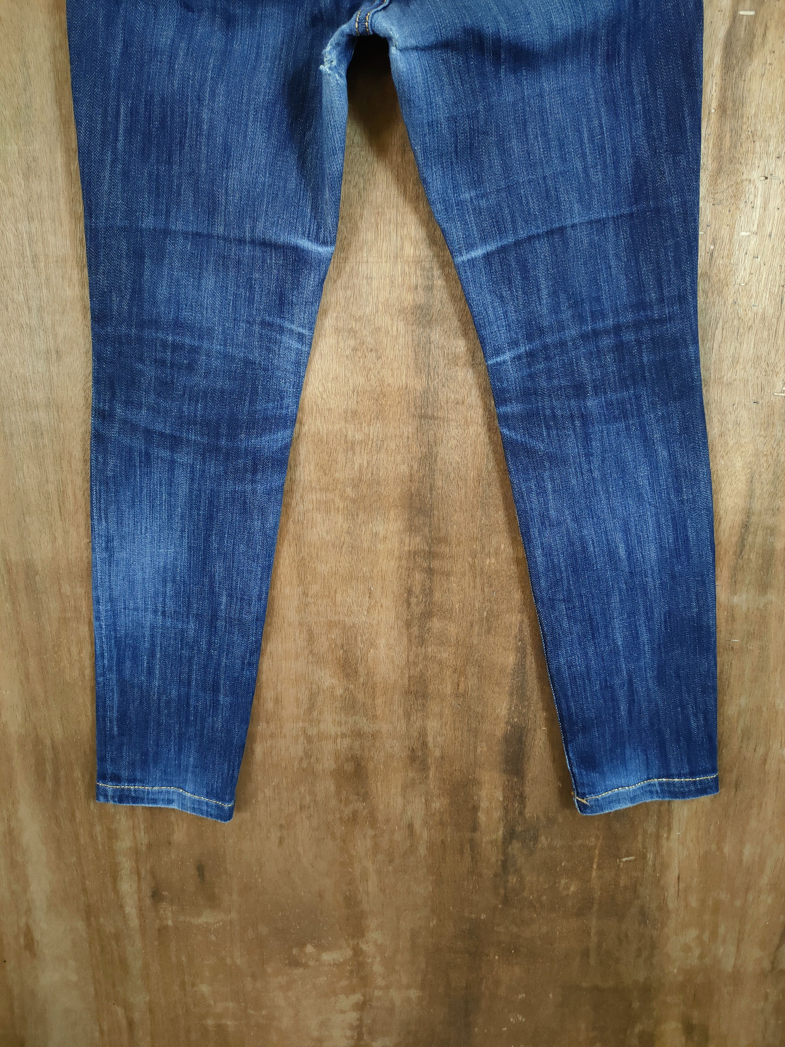 Vivienne Westwood DL Vivienne Westwood blue distressed denim pants #46-902 Size 29" - 12 Thumbnail
