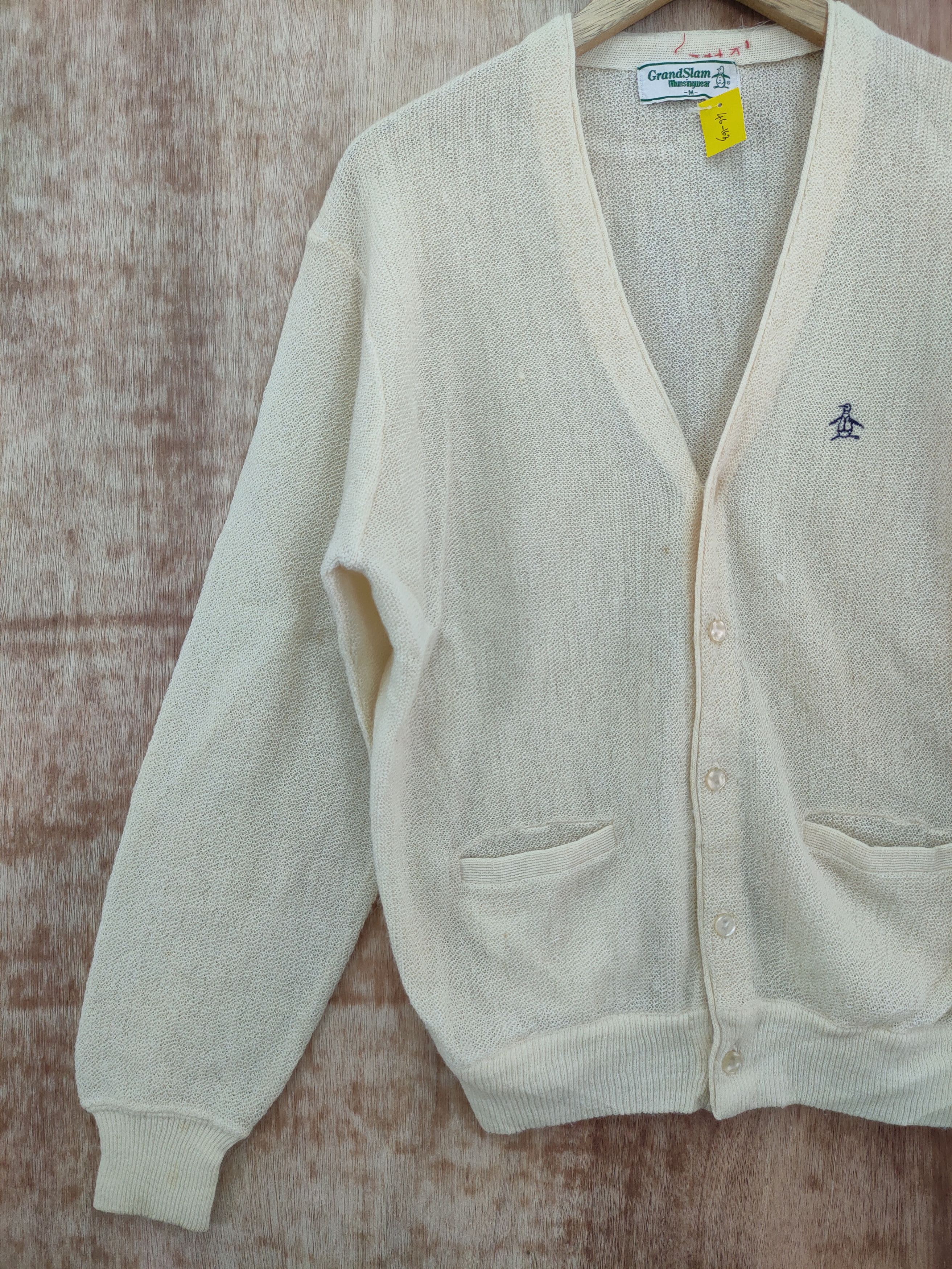 Grand Slam Grand Slam Cardigan Munsingwear japan vintage #46-163DLL Size US M / EU 48-50 / 2 - 2 Thumbnail