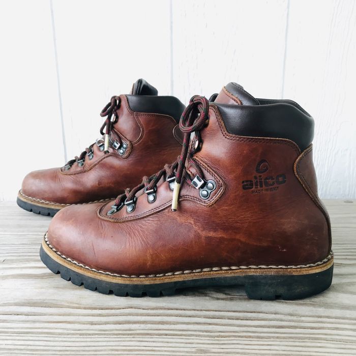 Other Alico Men Summit Leather Hiking Boot 10.5 M Italy Grailed
