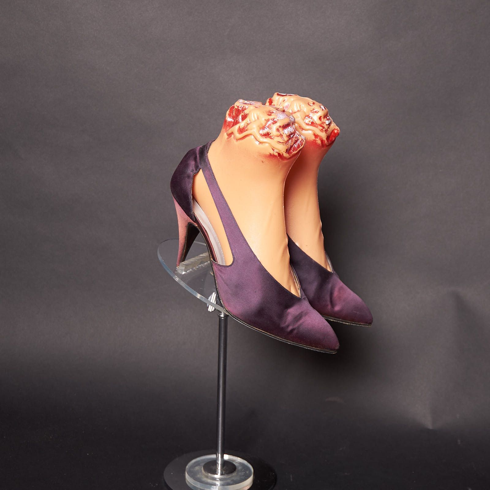 1980s Maud Frizon Purple Ombre Pumps