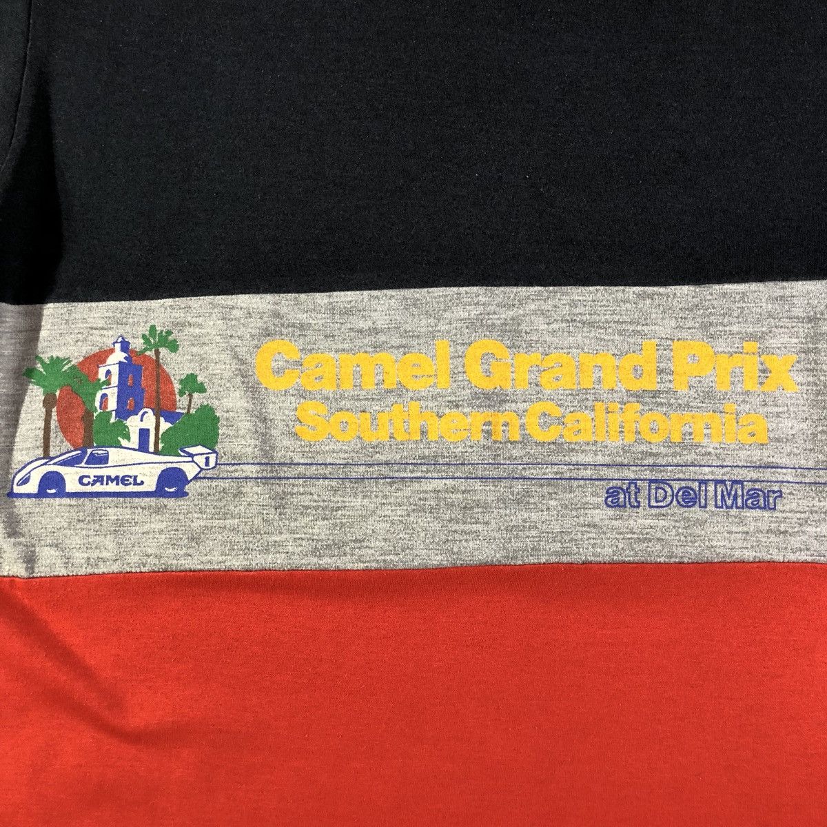 Camel Camel Grand Prix Del Mar California Race Car Vintage 1987 T Size US M / EU 48-50 / 2 - 4 Thumbnail