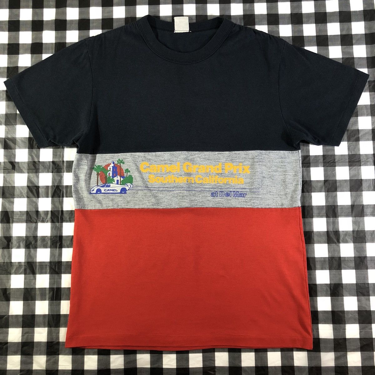 Camel Camel Grand Prix Del Mar California Race Car Vintage 1987 T Size US M / EU 48-50 / 2 - 1 Thumbnail