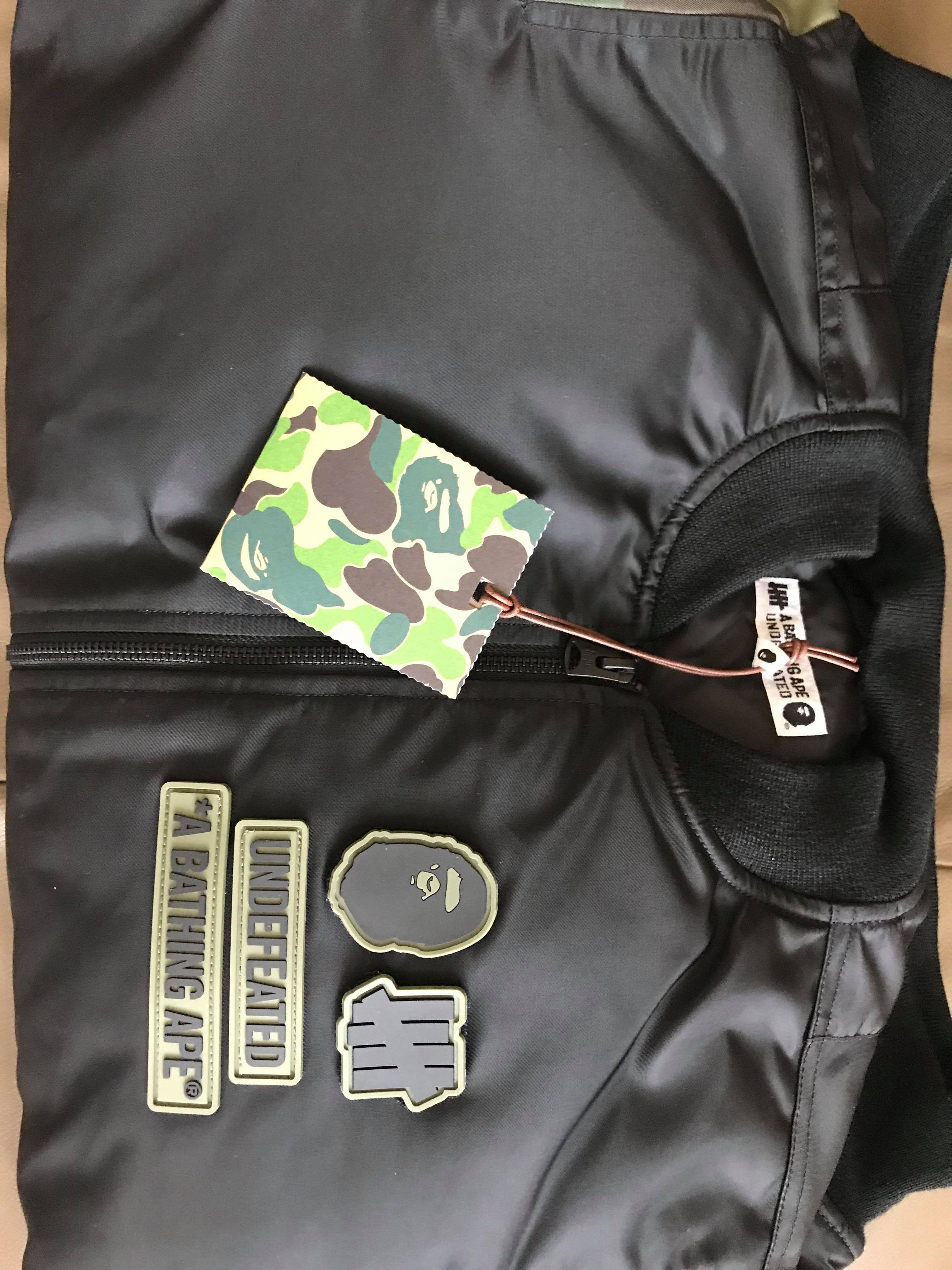 X MA-1 UNDEFEATED CAMO BAPE® SHARK