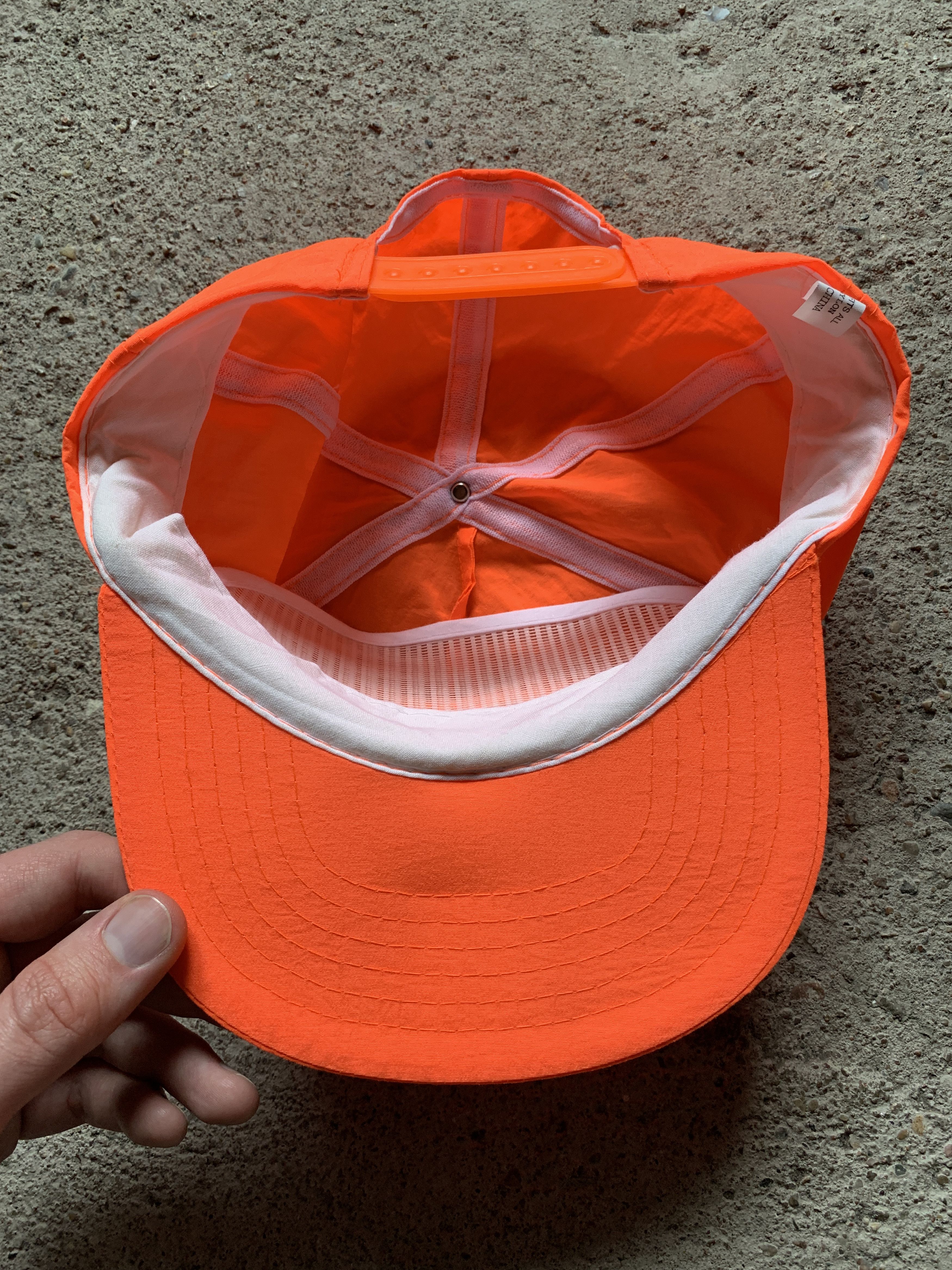 Band Tees Vintage Dr. Alban London 1994 Neon Orange Hat Size ONE SIZE - 2 Thumbnail